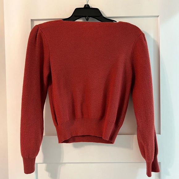 ASTR the Label Sweetheart Neck Ruch Front Knit Top – Size XL - Picture 3 of 8